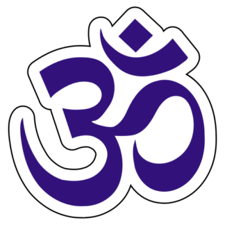 Hinduism Sticker (Purple)